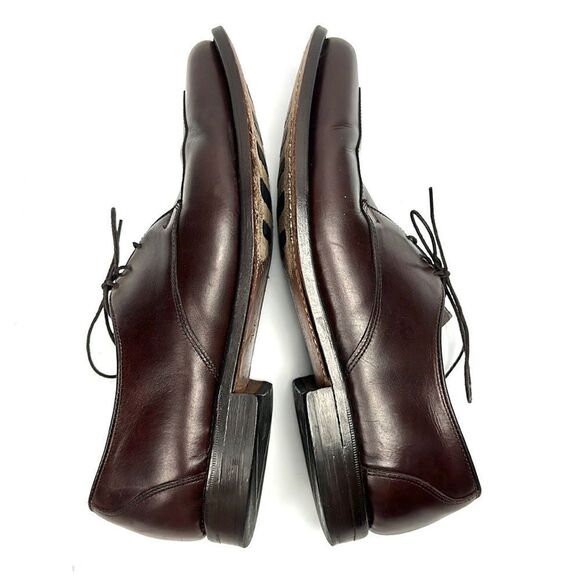 Allen Edmonds Buxton Brown Leather Dress Shoes Derby Style size 9 - Picture 6 of 13